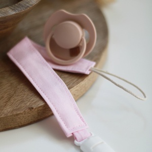 Rózsaszín cumilánc, Játék & Sport, 3 éves kor alattiaknak, Cumilánc, Varrás, MESKA