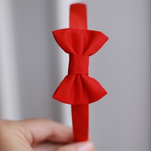 piros hajráf, hajpánt Mariannak - Meska.hu