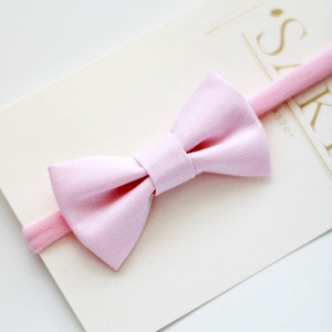 Rózsaszín sima masnis elasztikus fejpánt , baba fejpánt, hajpánt, Ruha & Divat, Hajdísz & Hajcsat, Hajráf & Hajpánt, Varrás, MESKA