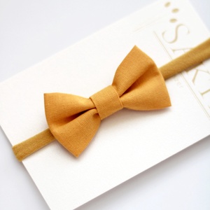 Okker sima masnis elasztikus fejpánt , baba fejpánt, hajpánt, Ruha & Divat, Hajdísz & Hajcsat, Hajráf & Hajpánt, Varrás, MESKA