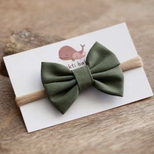 Khaki dupla masnis elasztikus fejpánt , baba fejpánt, hajpánt, Ruha & Divat, Hajdísz & Hajcsat, Hajráf & Hajpánt, Varrás, MESKA