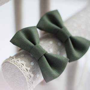 Khaki hajgumi, hajdísz, hajbavaló - Meska.hu