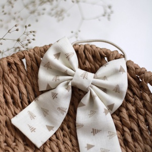 Natúr kollekciós fenyőfa hajgumi, hajdísz, hajbavaló, Ruha & Divat, Hajdísz & Hajcsat, Hajgumi, Varrás, MESKA