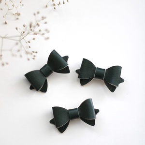 Zöld mini hajcsat, hajcsat, Ruha & Divat, Hajdísz & Hajcsat, Hajcsat & Hajtű, Varrás, MESKA