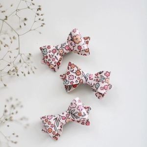 Virágos mini hajcsat, hajcsat, Ruha & Divat, Hajdísz & Hajcsat, Hajcsat & Hajtű, Varrás, MESKA