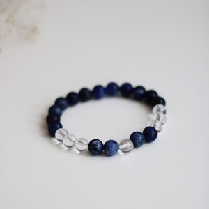 Tiszta elme karkötő, ásvány karkötő, karkötő - Meska.hu