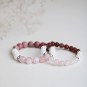 Ömszeretet karkötő, ásvány karkötő, karkötő - Meska.hu