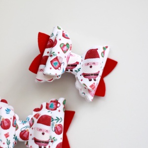 Mini Télapós hajcsat, gyerek hajcsat, hajcsat, Mikulás, Ruha & Divat, Hajdísz & Hajcsat, Hajcsat & Hajtű, , MESKA