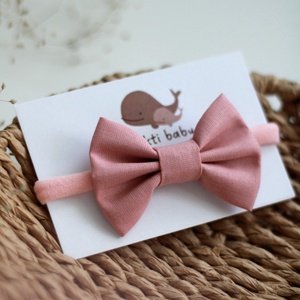 Sötétebb rózsaszín midi masnis elasztikus fejpánt , baba fejpánt, hajpánt, Ruha & Divat, Hajdísz & Hajcsat, Hajráf & Hajpánt, Varrás, MESKA