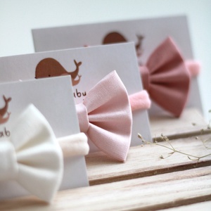 Sötétebb rózsaszín midi masnis elasztikus fejpánt , baba fejpánt, hajpánt - ruha & divat - hajdísz & hajcsat - hajráf & hajpánt - Meska.hu