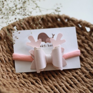 Rénszarvas elasztikus fejpánt - Meska.hu