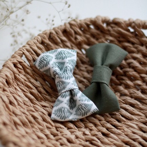 Zöld mintás hajcsat szett, Ruha & Divat, Hajdísz & Hajcsat, Hajcsat & Hajtű, , MESKA