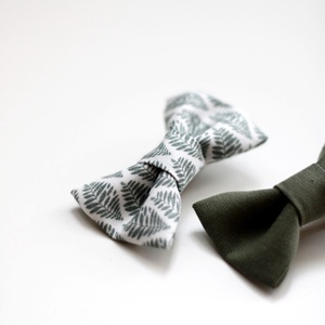 Zöld mintás hajcsat szett - ruha & divat - hajdísz & hajcsat - hajcsat & hajtű - Meska.hu