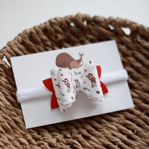 Karácsonyi rénszarvas elasztikus fejpánt - Meska.hu