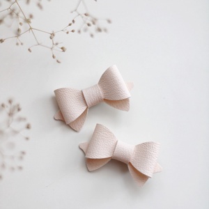 Barack mini hajcsat, hajcsat - ruha & divat - hajdísz & hajcsat - hajcsat & hajtű - Meska.hu