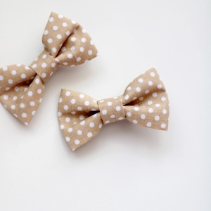 Barna pöttyös hajcsat , Ruha & Divat, Hajdísz & Hajcsat, Hajcsat & Hajtű, , MESKA