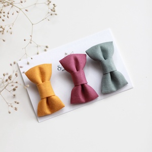 Mini hajcsat szett - tarka rét - Meska.hu