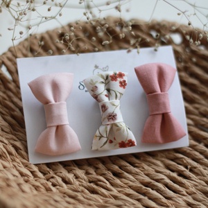 Mini hajcsat szett - nature garden - ruha & divat - hajdísz & hajcsat - hajcsat & hajtű - Meska.hu