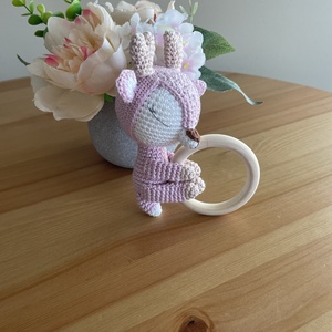 Horgolt Őzike Csörgő - Meska.hu