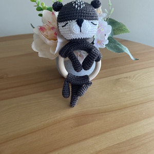 Horgolt Vidra Csörgő - Meska.hu