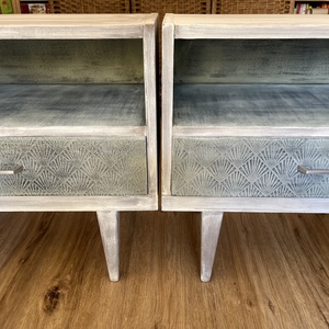 Retro éjjeliszekrények  - otthon & életmód - bútor - komód - Meska.hu