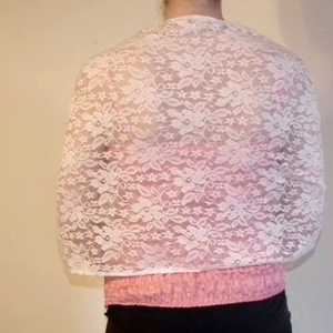 Csipke stóla, vállkendő -  - Meska.hu