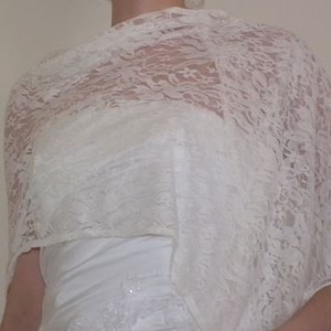 Csipke stóla, vállkendő -  - Meska.hu