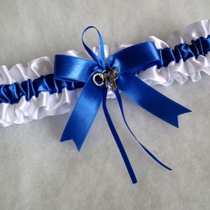 Rendőr legényfogó bilinccsel és pisztollyal, Esküvő, Kiegészítők, Harisnyatartó & Valami kék, Varrás, MESKA