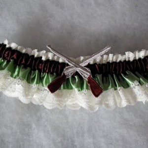 Katonai esküvői combcsipke - esküvő - kiegészítők - harisnyatartó & valami kék - Meska.hu