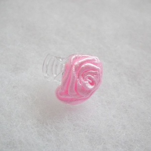 Világos rózsaszín rózsás hajcsat - esküvő - hajdísz - kontydísz & hajdísz - Meska.hu