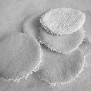 Mosható textil arctisztító korong - szépségápolás - arcápolás - arctisztító korong - Meska.hu