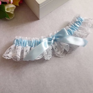 Világoskék Vera esküvői combcsipke, Esküvő, Kiegészítők, Harisnyatartó & Valami kék, Varrás, MESKA