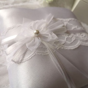 Virágos álom gyűrűpárna - nagy, új - esküvő - kiegészítők - gyűrűtartó & gyűrűpárna - Meska.hu