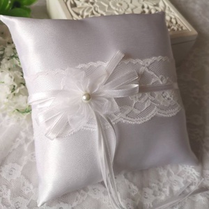 Virágos álom gyűrűpárna - nagy, új - esküvő - kiegészítők - gyűrűtartó & gyűrűpárna - Meska.hu