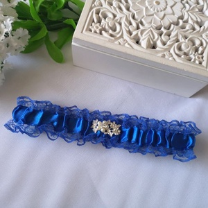 Szerelmes álmodozás esküvői combcsipke, Esküvő, Kiegészítők, Harisnyatartó & Valami kék, Varrás, Hímzés, MESKA