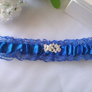 Szerelmes álmodozás esküvői combcsipke - esküvő - kiegészítők - harisnyatartó & valami kék - Meska.hu