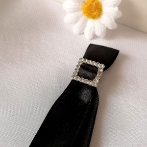 Gyász kitűző strassz dísszel - ékszer - kitűző és bross - Meska.hu