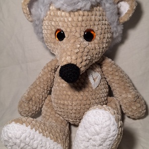 Amigurumi süni - játék & sport - plüssállat & játékfigura - süni - Meska.hu