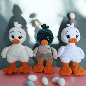 Amigurumi vadkacsa fiú - játék & sport - plüssállat & játékfigura - más figura - Meska.hu