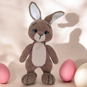 Amigurumi nyúl , Ékszer, Nyaklánc, Medálos nyaklánc, Horgolás, Gyöngyfűzés, gyöngyhímzés, MESKA