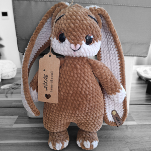 Amigurumi horgolt nyuszi, Játék & Sport, Plüssállat & Játékfigura, Nyuszi, Horgolás, MESKA