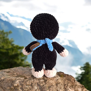 Amigurumi horgolt vakond - játék & sport - plüssállat & játékfigura - más figura - Meska.hu