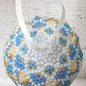 Gyöngy tojás Húsvéti  - otthon & életmód - dekoráció - fali és függő dekoráció - függődísz - Meska.hu