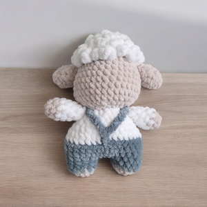 Amigurumi horgolt bárány  - játék & sport - plüssállat & játékfigura - más figura - Meska.hu