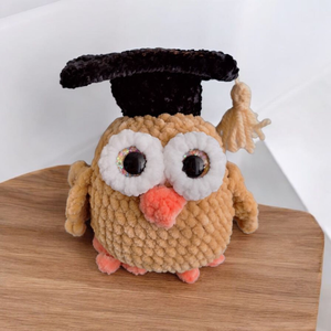 Amigurumi horgolt bagoly - Meska.hu