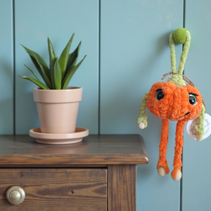 Horgolt tök, illatosító  - otthon & életmód - dekoráció - halloween - halloweeni dekoráció - Meska.hu