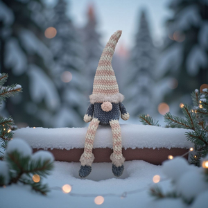 Horgolt karácsonyi manó , Otthon & Életmód, Dekoráció, Manók, Horgolás, MESKA