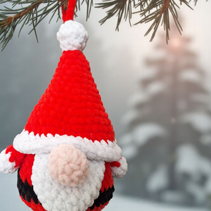 Horgolt mikulás manó  - otthon & életmód - dekoráció - manók - Meska.hu