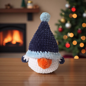 Horgolt hógolyó manó , Otthon & Életmód, Dekoráció, Manók, Horgolás, MESKA