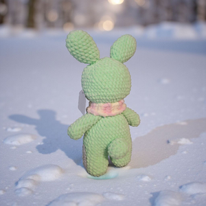 Fázós nyuszi - játék & sport - plüssállat & játékfigura - nyuszi - Meska.hu